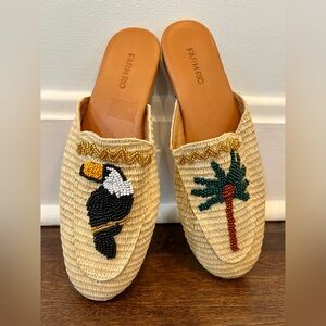 FARM RIO slides - size 9.5